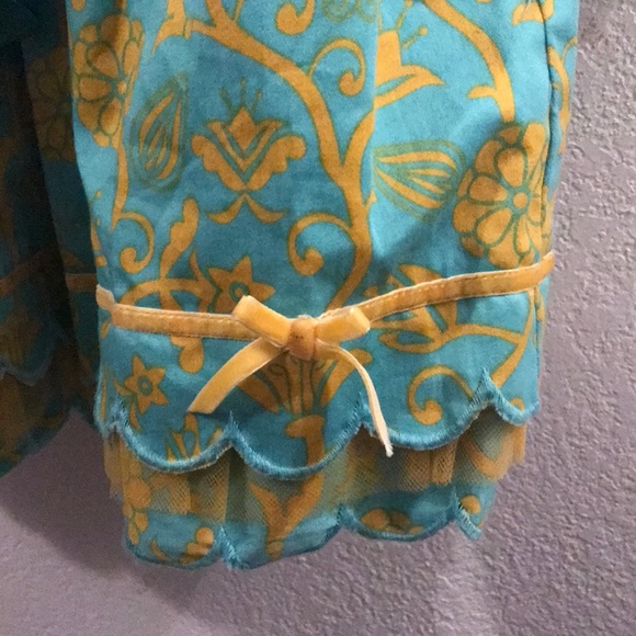 NWT Trish Skully Blue Damask dress Neiman Marcus - Picture 7 of 7